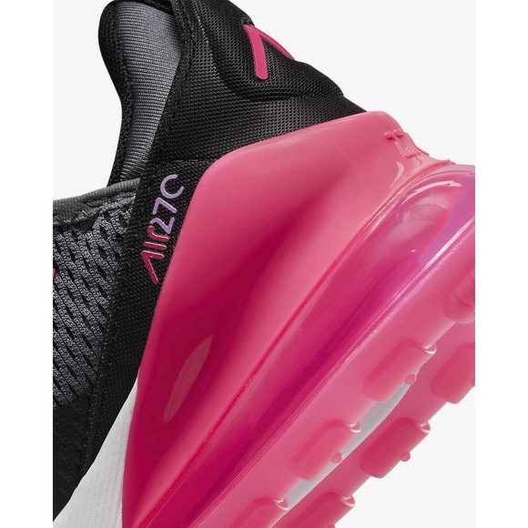 Nike Air Max 270 Hyper Pink Smoke Grey Black Sz 6.5y Wmn’s 8 943345-031 - Picture 8 of 8